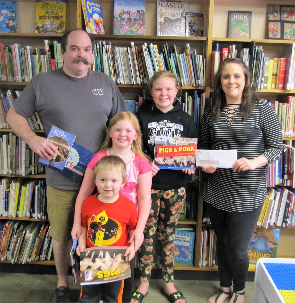 AMVC celebrates National Library Week with local libraries AMVC